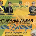 Batam Bertanjak, Ikon Baru Melayu di Milad ke-25 LAM Batam