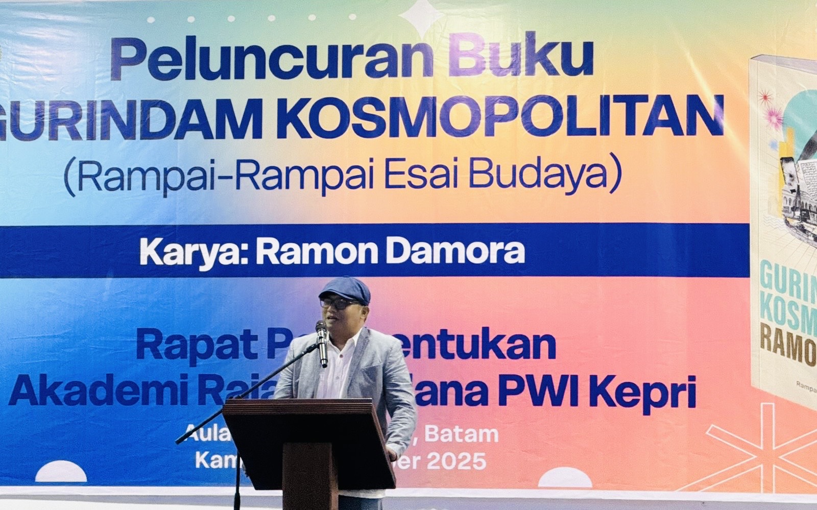 PWI Kepri Inisiasi Akademi Baru Usai Peluncuran “Gurindam Kosmopolitan” Karya Ramon Damora